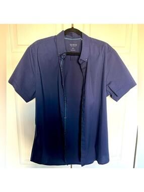 Guess Men’s Dress Shirt - L, Slim Fit